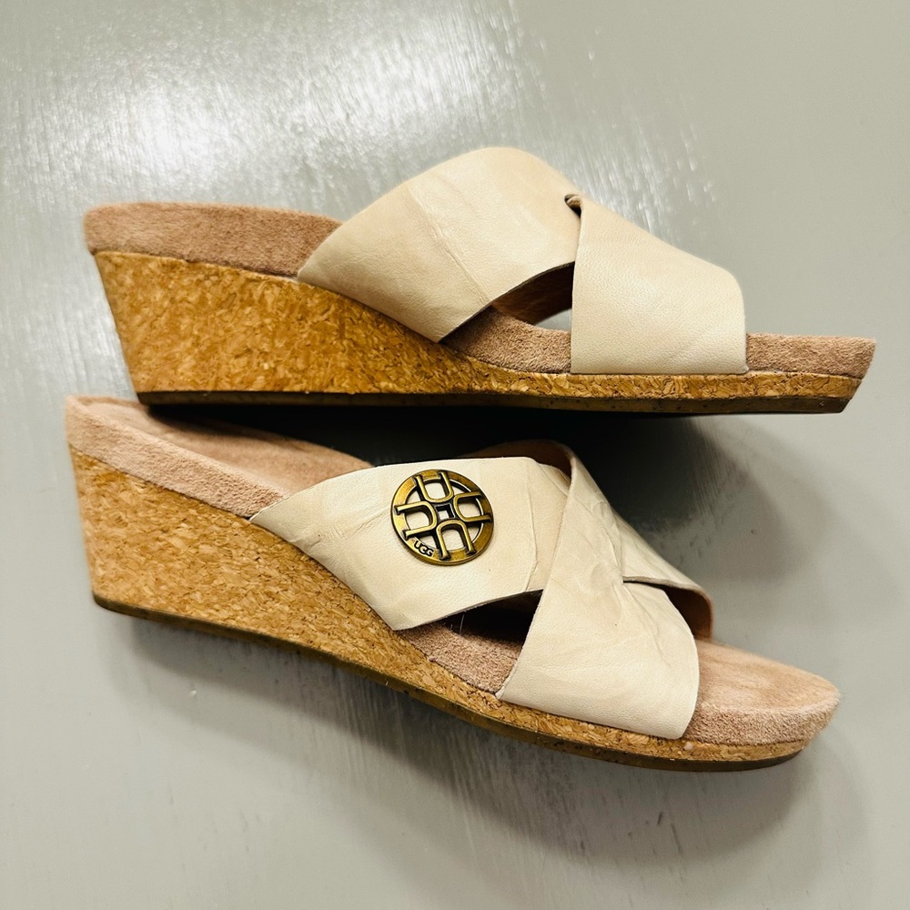 UGG wedge sandals